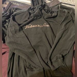XXL Victoria Secret Hoodie, Black. XXL Victoria Secret Hoodie, Maroon